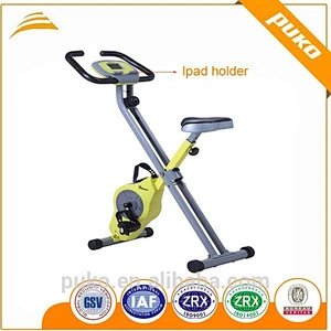 2015 new design v-belt drive 1.6 kg flywheel exercise bicycle machine