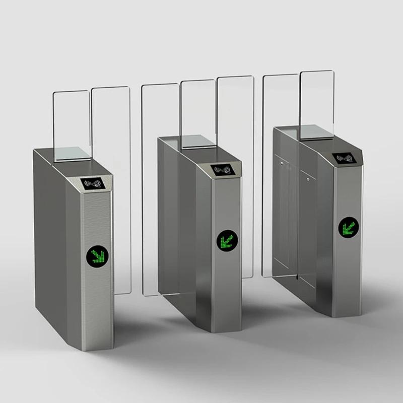 China auto access control entrance swing baffle gate
