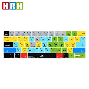 shortcut keyboard for adobe premiere pro cc Hot key silicone cover Laptop Keyboard Cover for mac skin Pro 13