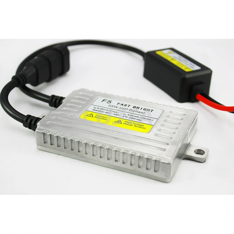 12V AC 55W super fast bright F5 h15 h7 led canbus ballast xenon hid kit