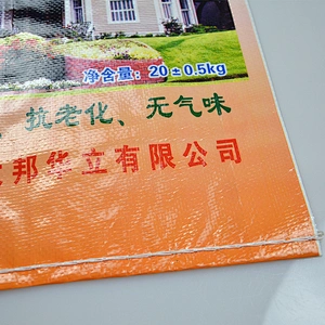 20kg bopp laminated pp woven valve bag cement wall putty bag