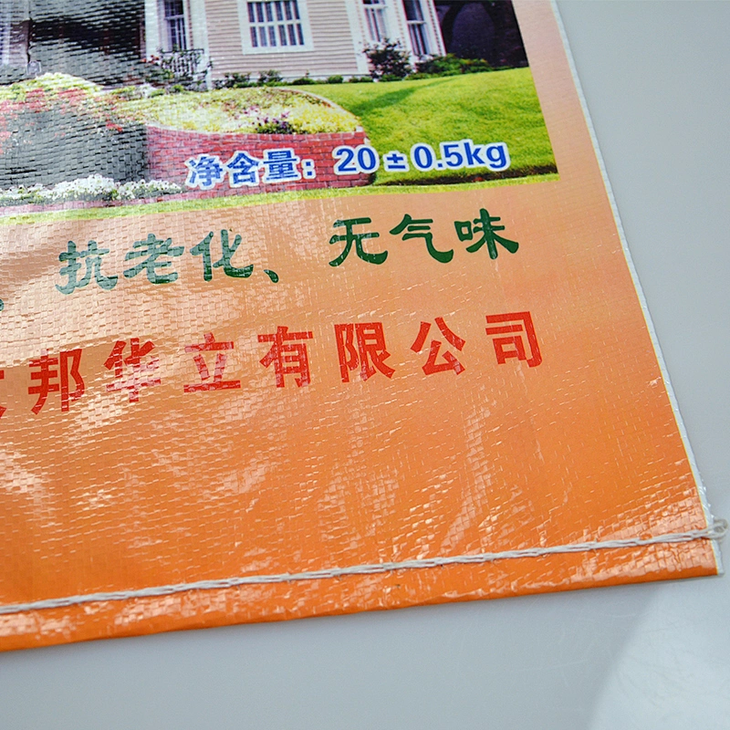 20kg bopp laminated pp woven valve bag cement wall putty bag