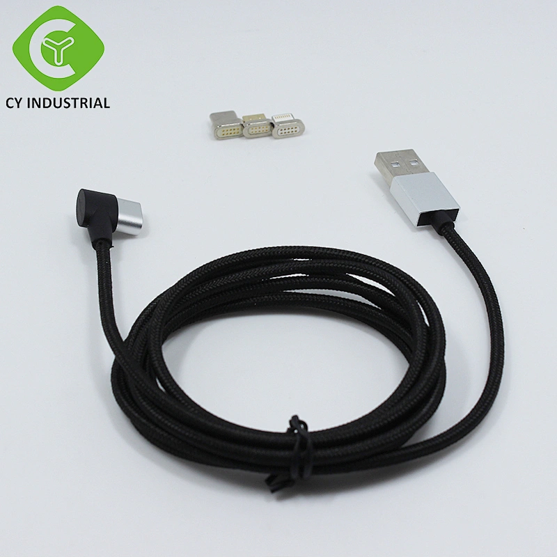 cable manufacturing L-type nice game quick charger multi universal all in one usb data cable for IPhone Android Phone Type C