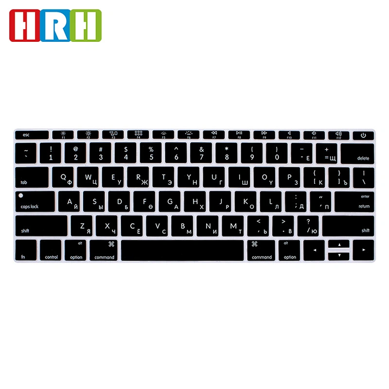 Wholesale China Import Mongolian black silicone keyboard cover Custom Silicone Keyboard Cover For Macbook 12