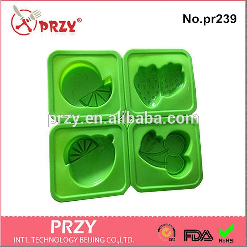 Decorative fruit soap mold / silicone soap mold soap tray