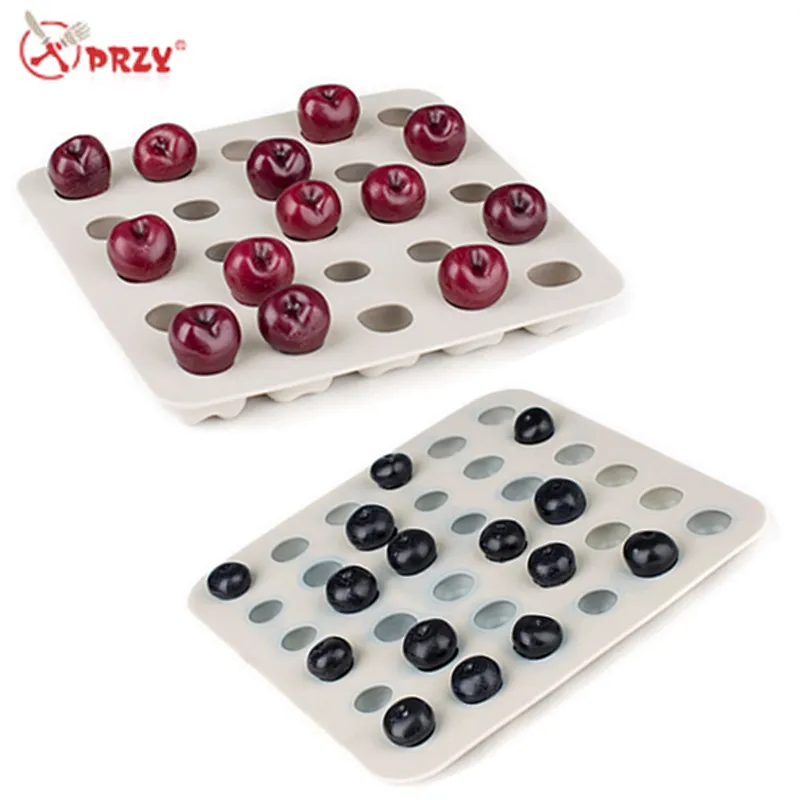 2018 new 3D mini Blueberry soap molds silicone fruit molds Cherry shape Soap mould