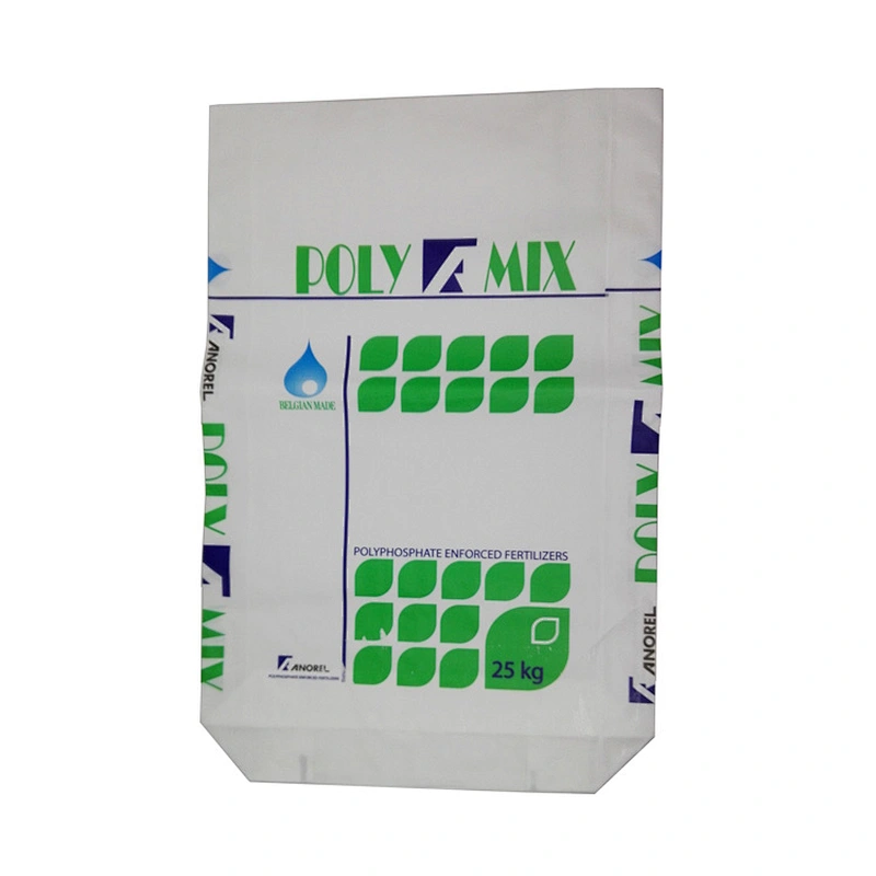 customized printed plastic pp woven square bottom flour, urea fertilizer, chemical bags 5kg 10kg 20kg 50kg price