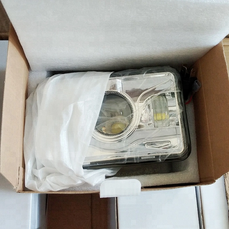 Wholesale CE RoHs Emark DOT Approved 5Inch Jeep LED Headlight 4x6 45W High Low DRL light for 12V Trucks
