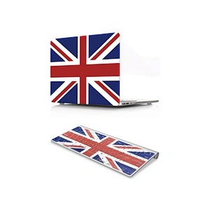 2 in 1 National Symbol Pattern Laptop Shell And silicone case for macbook  Skin For Macbook Pro Case 13 15 17 Touch bar