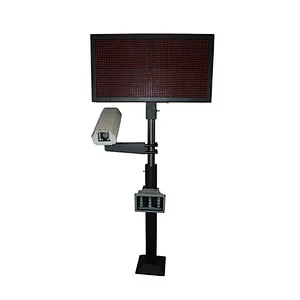 Automatic Car Number Plate Recognition Parking System With Folding Security Gates