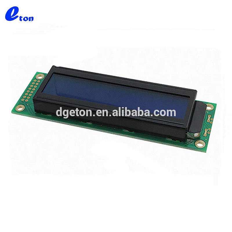 Blue Display COB 16x1 Character LCD Module Single LIne White Backlight