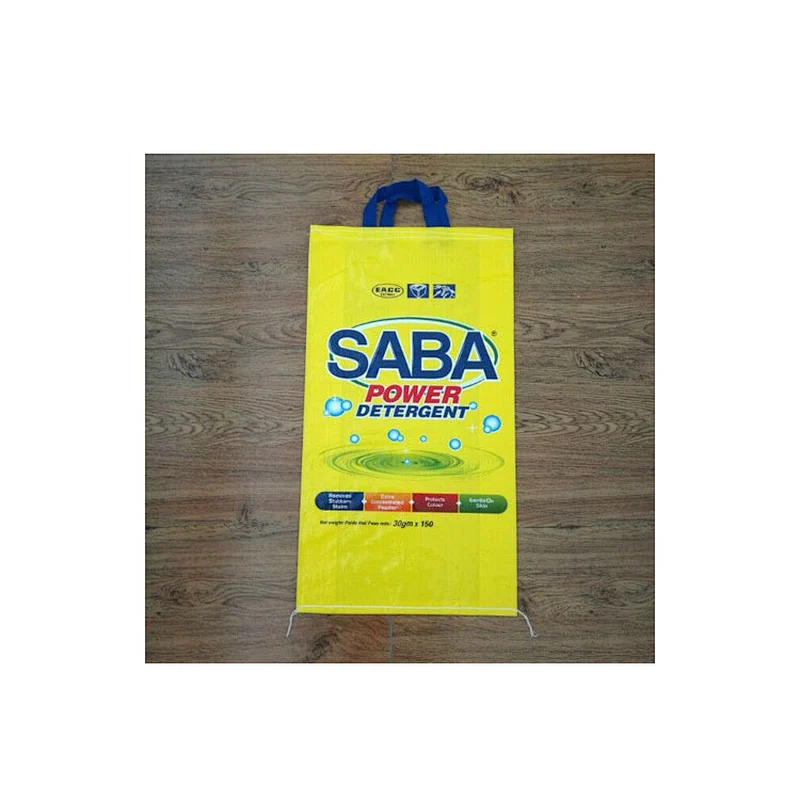 Wenzhou manufacture high quality woven bags for washing powder packaging
