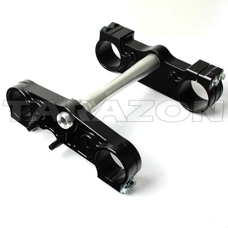 CNC billet adjustable pitbike triple clamp for Honda