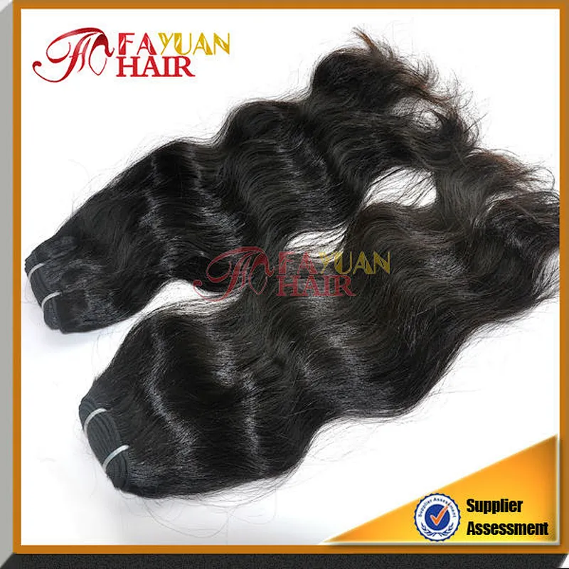 HOT SALE!!! Raw Remy Natural Color Full Cuticle 100% Virgin wavy hair Philippine Natural Wave Raw Hair