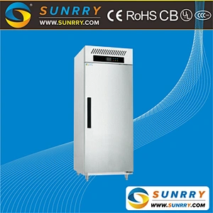 Commercial GN pan refrigerated cabinet and freezing freezer for hotel with CE
