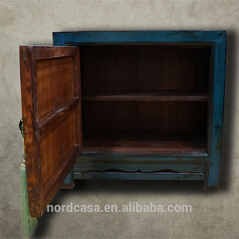 Mongolian wood End Table