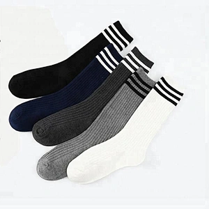 Custom cheap travel running knee high compression socks