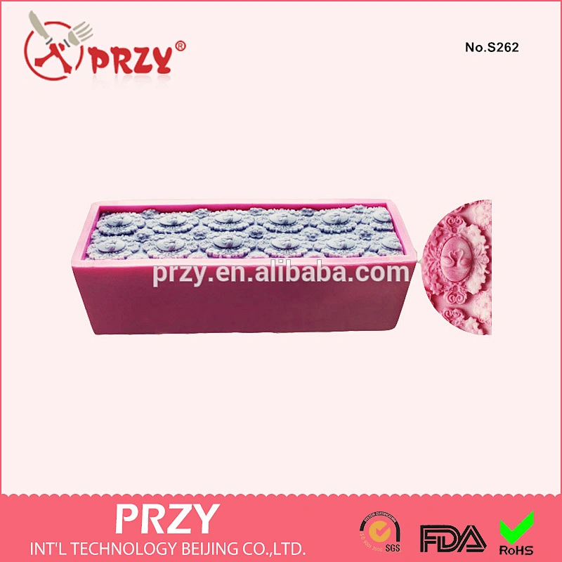 silicone swan loaf mold for soap