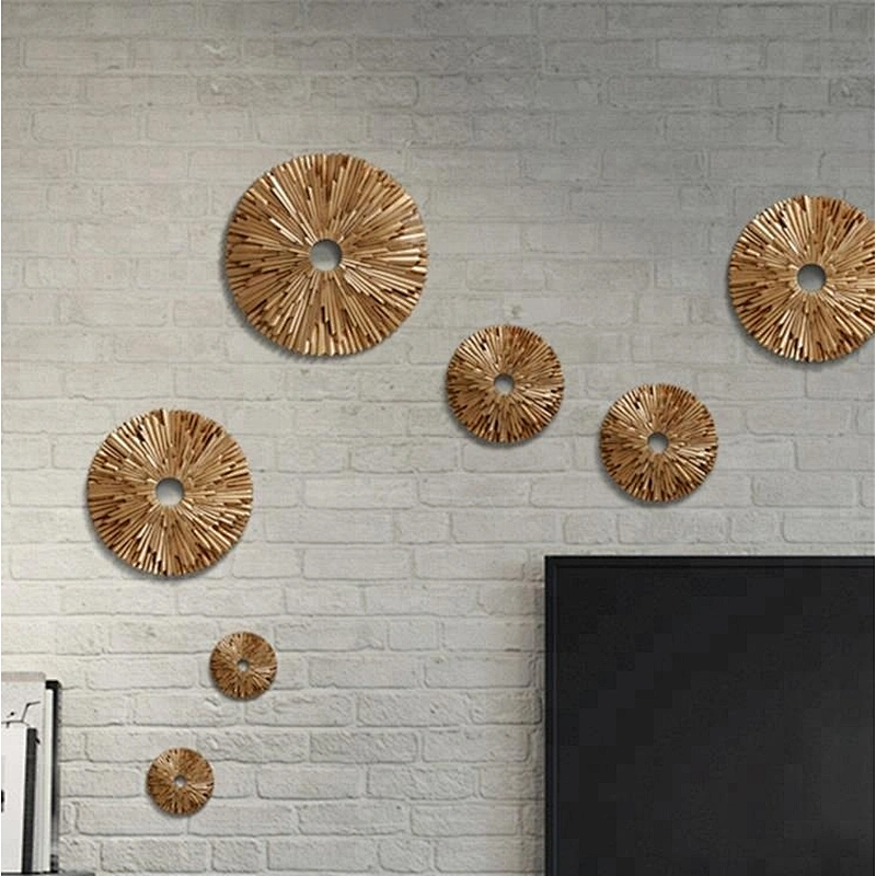 Simple living room wall ornaments Silicone mould TV background wall 3D decorations Molds