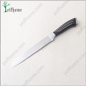 Hot sell forged fixed blade bread knife