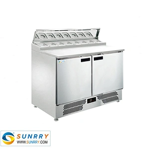 Bench Top Sandwich Bar Refrigeration Equipment For Salad 5 Pans (SY-RST900S-1 SUNRRY)