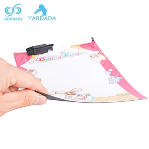 Custom made magnetic mount dry erase boards for classrooms and fridge