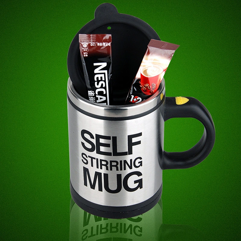 Promo wholesale Automatic Coffee Mixing Cup stainless steel travel mugs