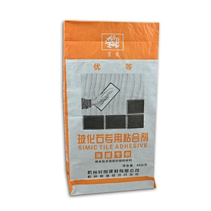 High quility kraft paper valve bag packing cement, glue, mortar 25kg