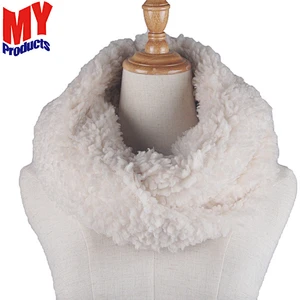 Knitting pattern pocket scarf yiwu wholesale bubble scarf manufacturer