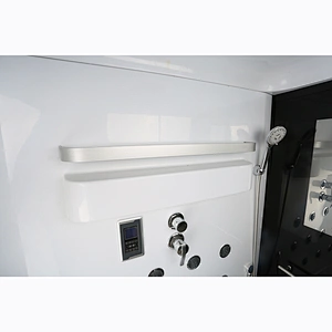 AJL-5806 Black Rectangle Style Cheap Wholesale Shower Bathroom