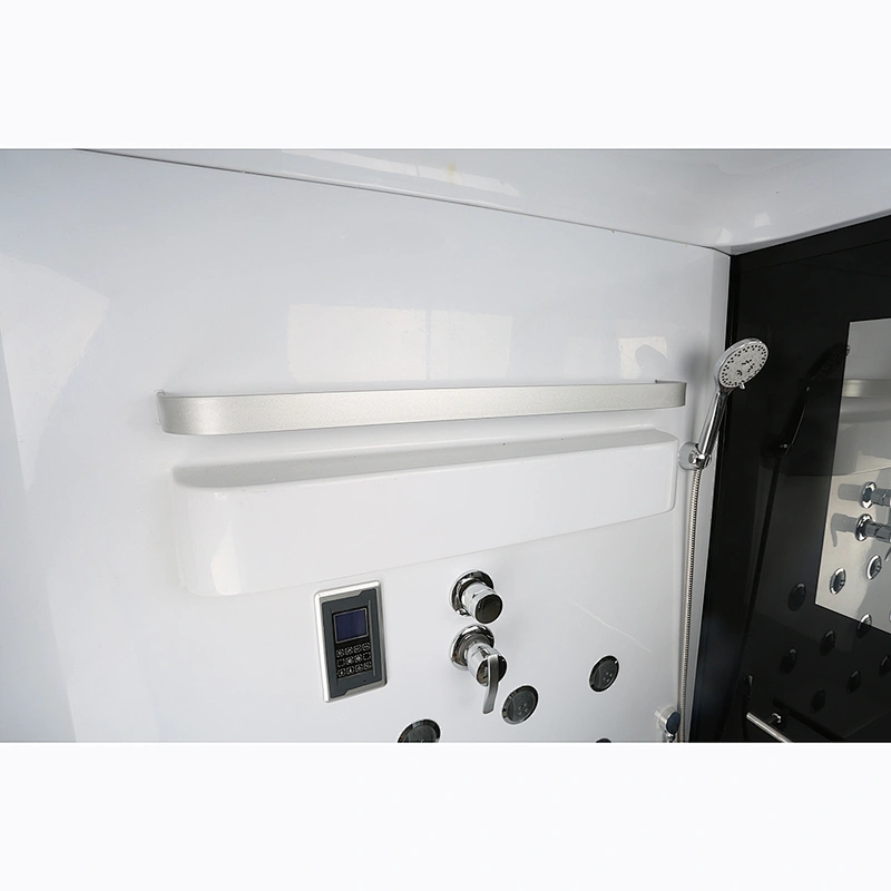 AJL-5806 Black Rectangle Style Cheap Wholesale Shower Bathroom