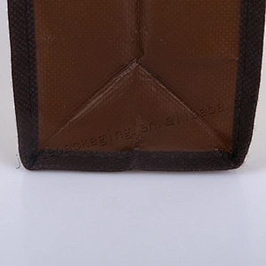 Customized stand up pp non woven shopping bag wholesale