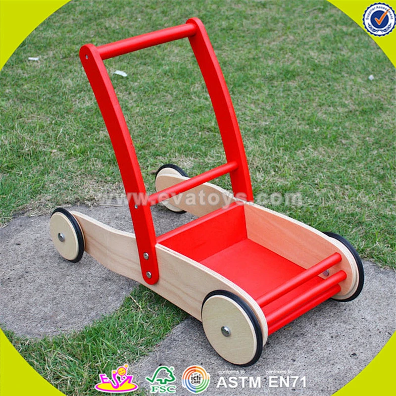 wholesale multi colored wooden blocks toy car for kids superior quality wooden blocks pull car toy for baby W13C014