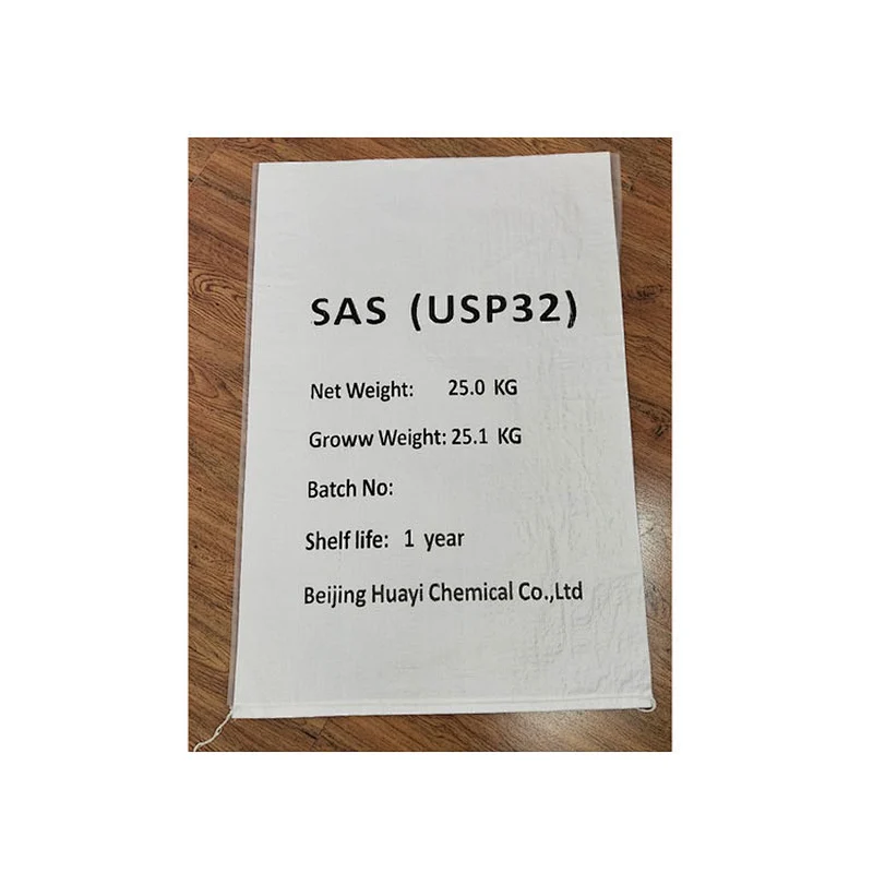 White polypropylene pp woven striped bag chemical use