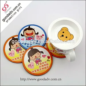 2015 Best selling promotion gift souvenir wooden drink coaster