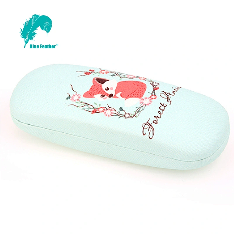 Cartoon Animal Pattern Hard Shell Glasses Case for Children