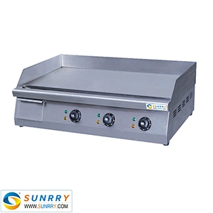 Stainless steel induction griddle table top electric griddle for restaurant (SY-GR270E SUNRRY)