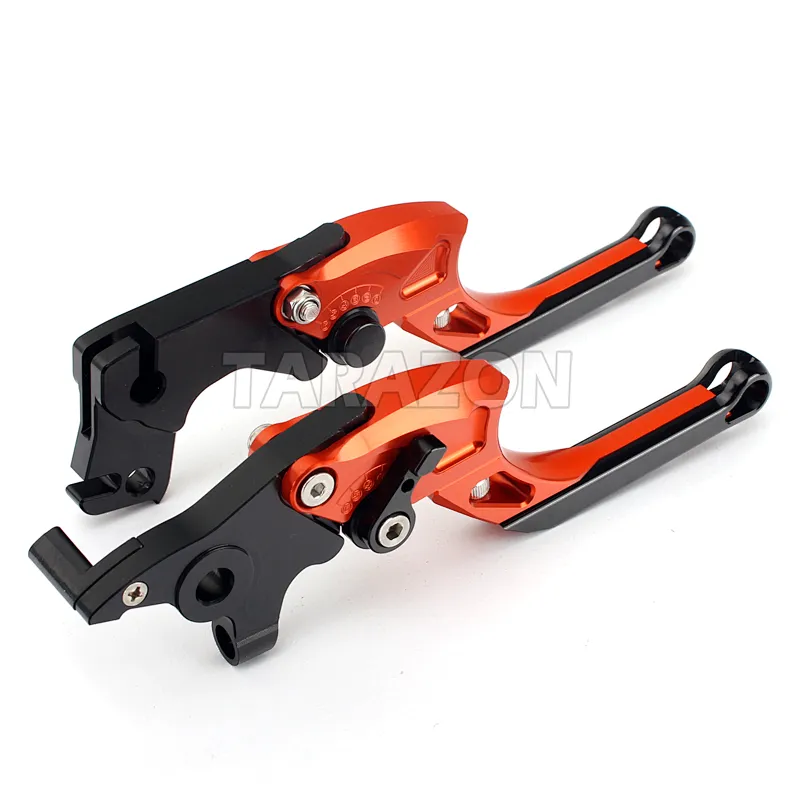 CNC adjustable folding extendable motorcycle brake clutch levers for KTM Duke 200