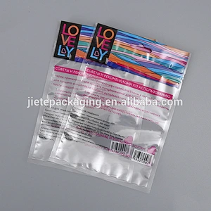 Guaranteed quality clear pe bags with adhesive tape