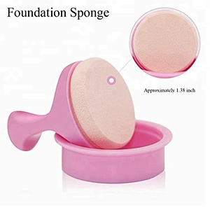 mini makeup blender sponge Lovely Makeup Sponge Cosmetic Puff for Cleaning Face