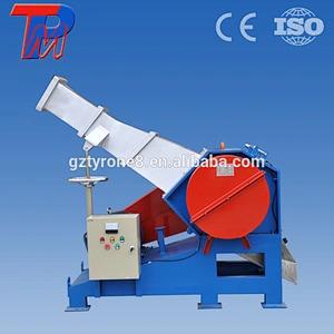 Recycling pipe SKD-11 blade crusher machine to pp tube crusher for plastic waste material
