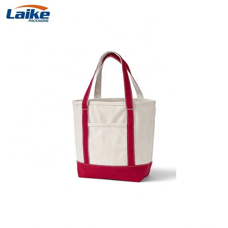 Fashion girls custom canvas beach shopping bag tote duck bag