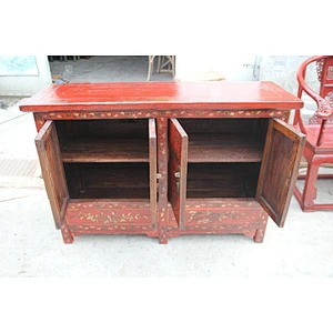 chinese reproduction handmade painting cabinet/painting sideboard