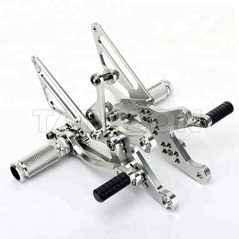 CNC Milling Adjustable Motorcycle rear sets for Yamaha R1