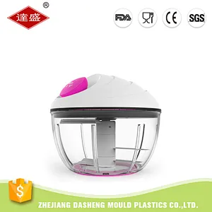 Manual pull quick vegetable fruit nuts salad chopper dicer
