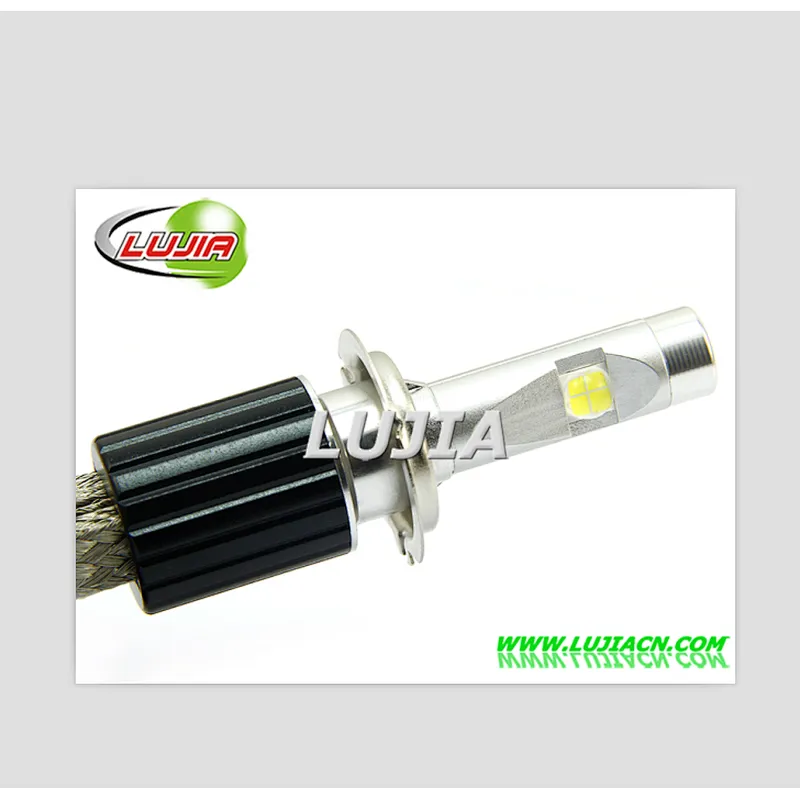 2017 13200lm 6600lm lujia L7 crees xhp70 h7 led car headlight for h4 h11 9005 9006 conversation kits