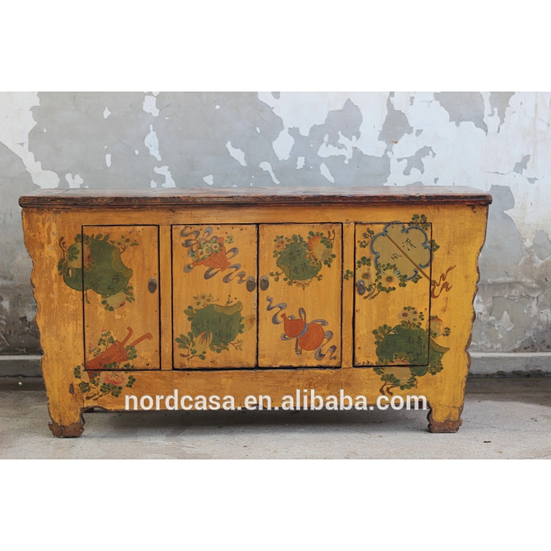 chinese antique hand painted shanxi furniture
