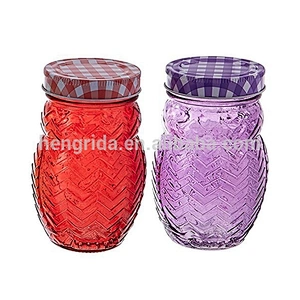 Owl Colors Jars with Lids