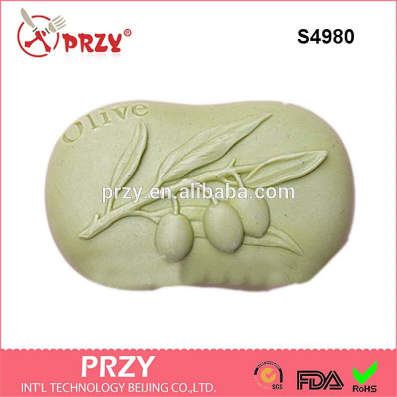Olive silicone soap mold 3d silicone molds handmade soap mold-S4980