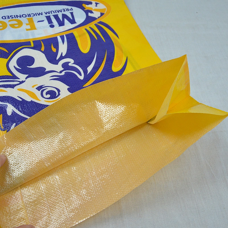 pp woven bags packing feedstuff, grain seed 50kg 25kg